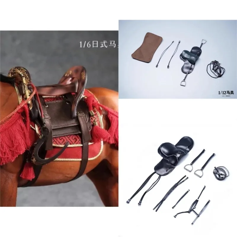 

В наличии масштаб 1/6, 1/12, несколько стилей, простые аксессуары для модели лошади для 12 дюймов, 6 дюймов, игрушечные фигурки, украшение в виде лошади-солдата