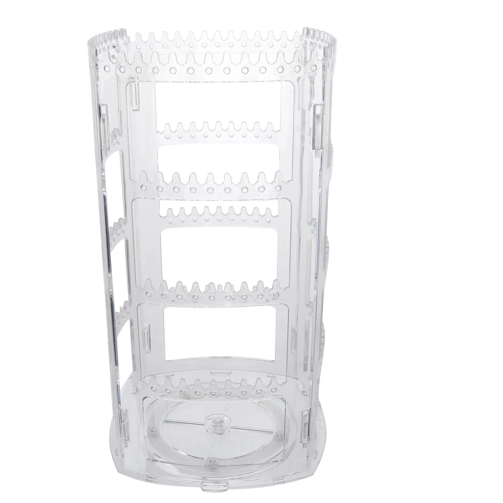 

Large Capacity Multi-Layer Rotating Earrings Display Rack Removable Jewelry Organizer Jewelry Storage Stand for Desktop