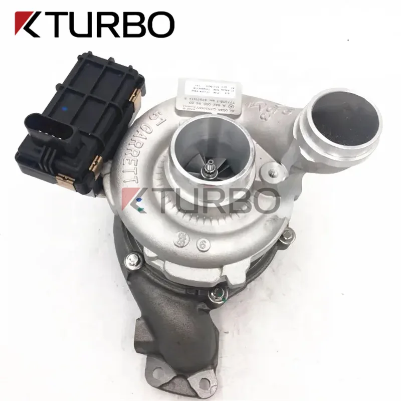 

Подходит для турбокомпрессора Mercedes 642 A6420908580 GTB2056V 777318-1 777318-2