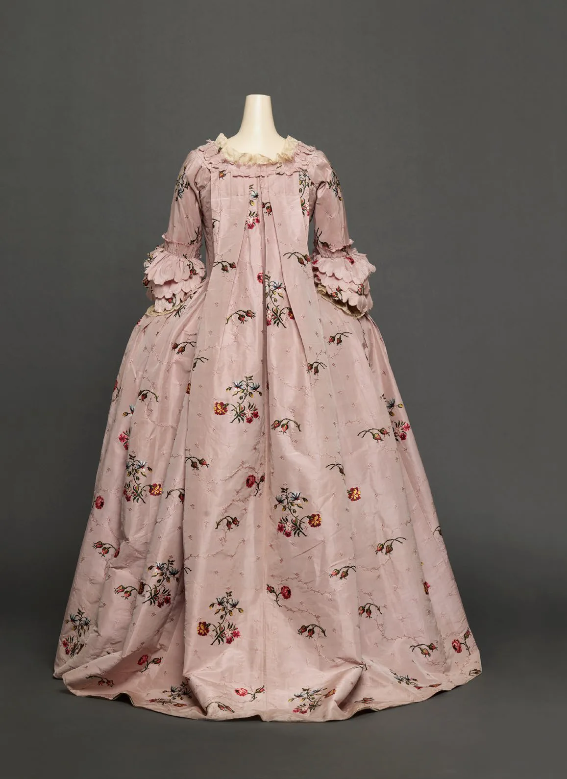 1750s Georgian Duchess Costume Victorian Royal Court Queen Marie Antoinette Ball Gown Robe A La Francaise Tea Party Rococo Dress