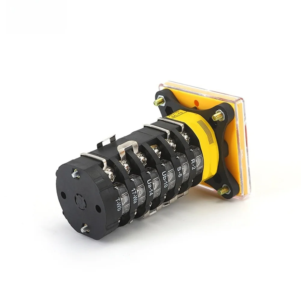 8 Gears 6 Sections Multi-speed Forward Reverse Fast Slow Rocker Switch For Milling Machine Industrial Electrical Control SZW25-6