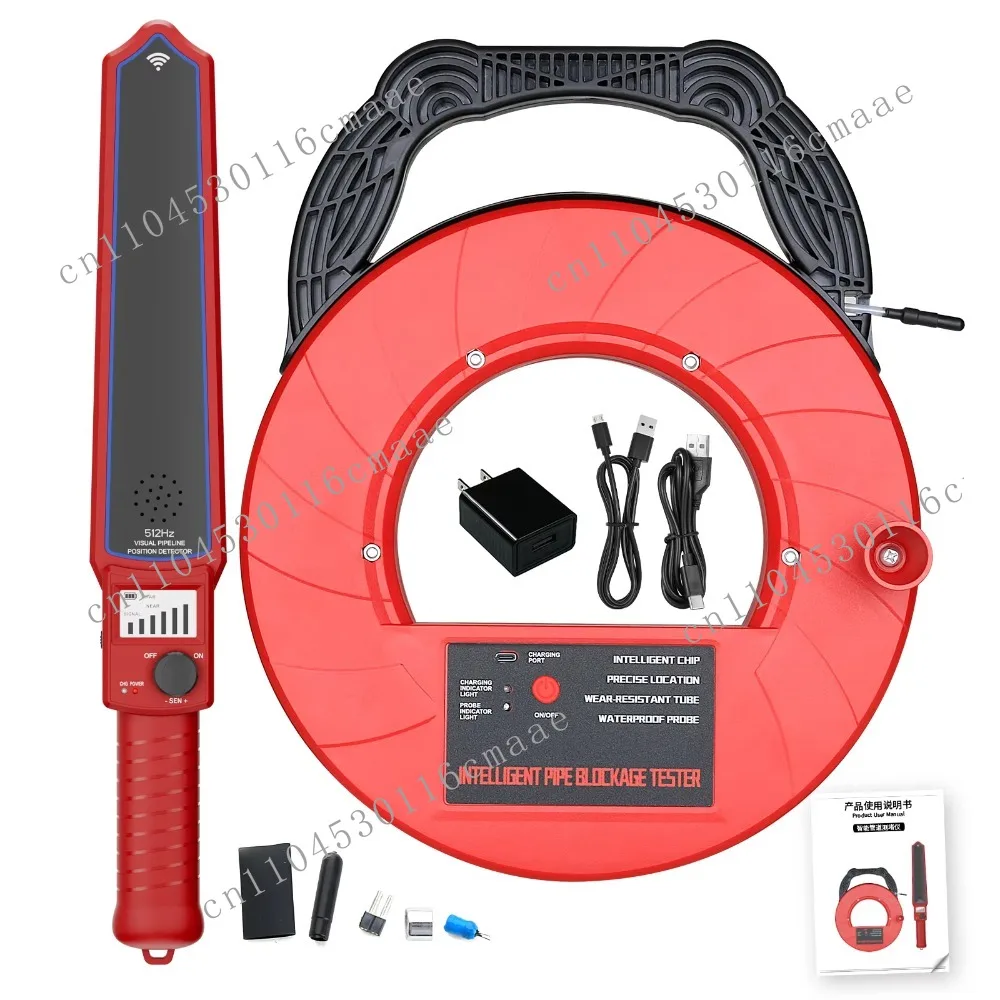 Smart Wall Pipe Blockage Detector Pipe Iron Pipe Blockage Detector Diagnostic-tool Scanner 512hz Receiver Locator