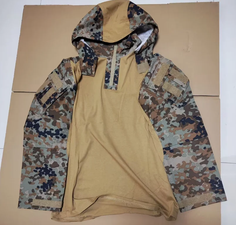 Chinese Flecktarn Camouflage Frog Uniform Include Jacket Pants
