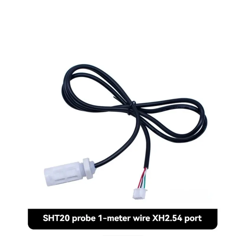وحدة استشعار درجة الحرارة والرطوبة لتوصيل 24 ساعة، مسبار مستشعر رقمي عالي الدقة XH2.54، موصل مقاوم للماء والغبار #4