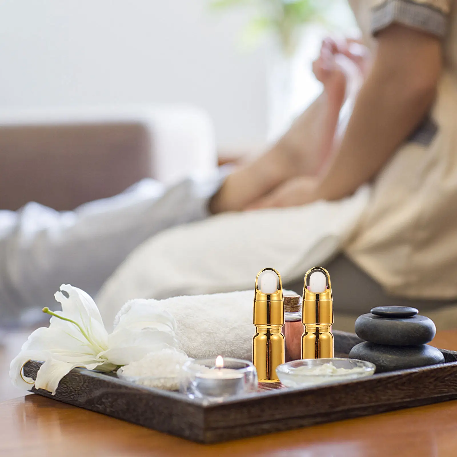 

10 шт. флаконов для эфирных масел, прочные мини-стеклянные емкости с завинчивающейся крышкой и противоскользящим дном для путешествий