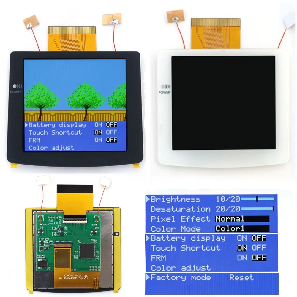 gray-white-28-laminated-ips-screen-lcd-for-gbc-480x432-integer-scaling-backlight-retro-pixel-kit-for-game-boy-color-gbc