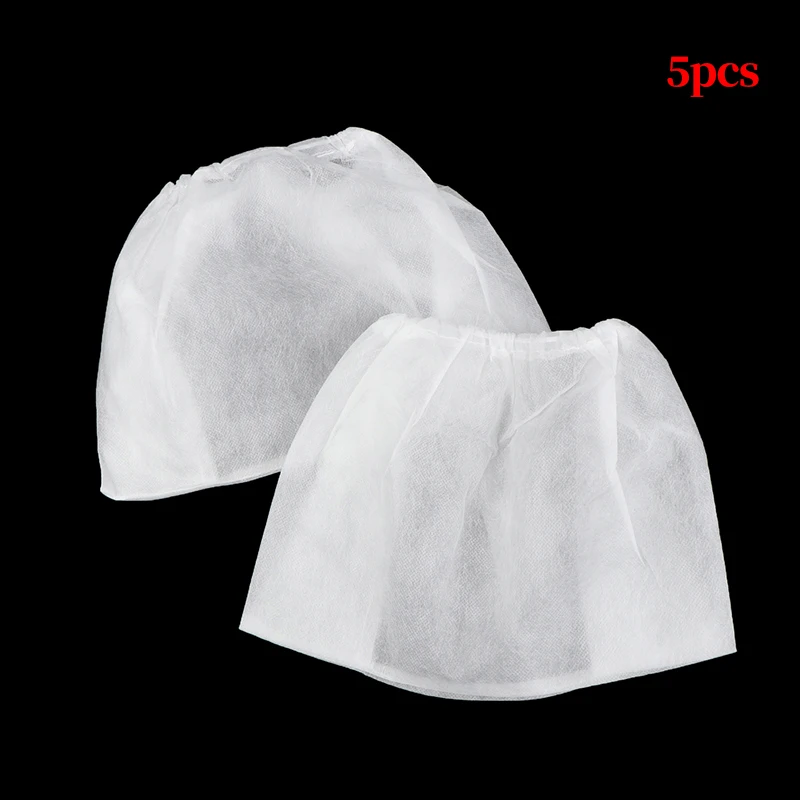 5Pcs Nail Dust Collector Replacement Bags Non-woven Vacuum Cleaner Manicure Machine Art Tips For Nails