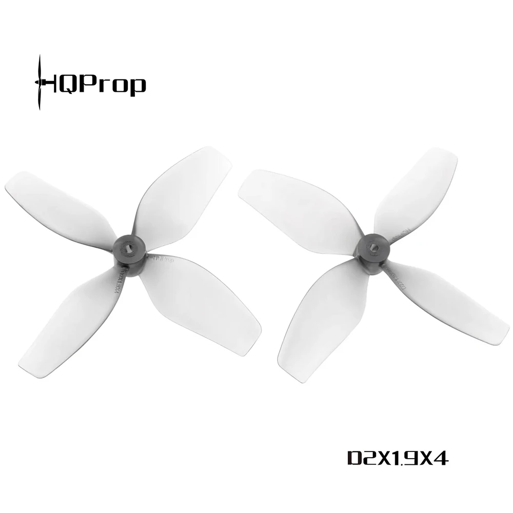 2Pairs HQProp D2X1.9X4 2inch Propeller 51mm 4-Blade CineWhoop Props