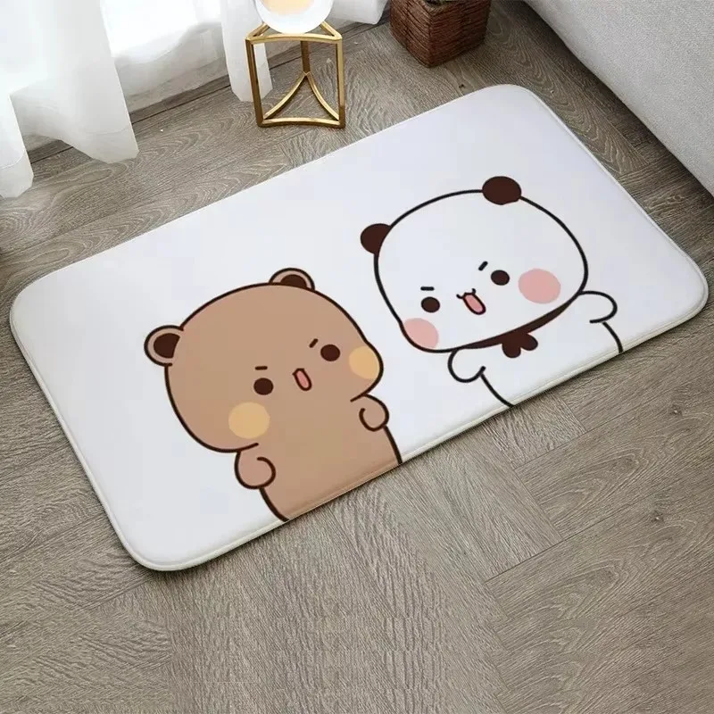 Image of 1Pc Bubu und Dudu Nette Cartoon Willkommen Matte Eingang Fußmatte Balkon Badezimmer Fußmatten Nicht-slip Teppich Schlafzimmer teppich Wohnkultur