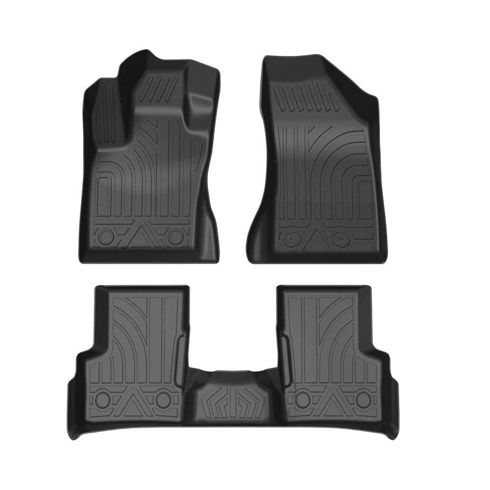 

For JEEP RENEGADE(BU) 16-19 Car Mats Custom TPE Black Waterproof Durable foot Floor Carpet Specialized Car Accessories Modified