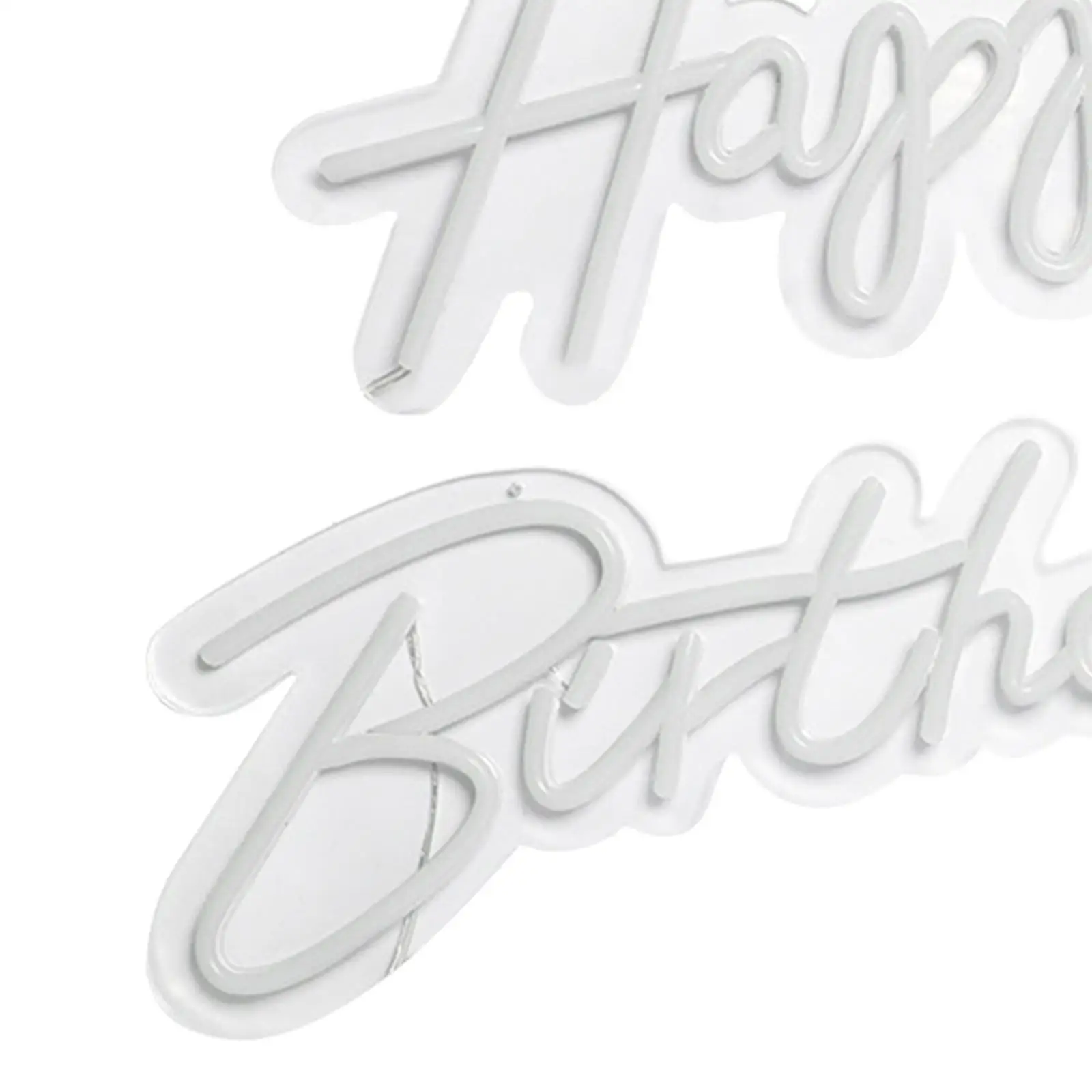 

Happy Birthday Neon Sign LED Neon Lamp Birthday Party Wall Art Deco