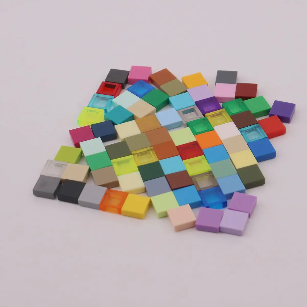 【50g】 Compatible avec les blocs de construction à technologie de microparticules 3024. Pièces MOC, plaque de base 1X1. 30008 Créatif.