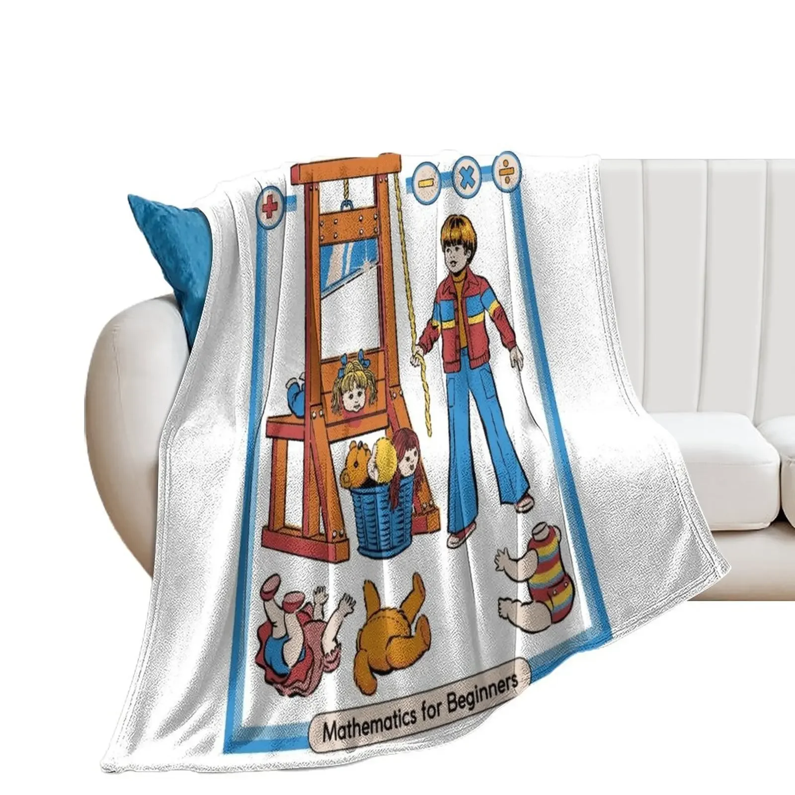 Learn About Subtraction Throw Blanket wednesday valentine gift ideas Blankets