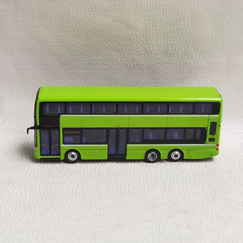 1:120 Scale A95 Singapore Bus 966 SG Simulation Alloy Car Model Diecast Toy Collectible Ornaments