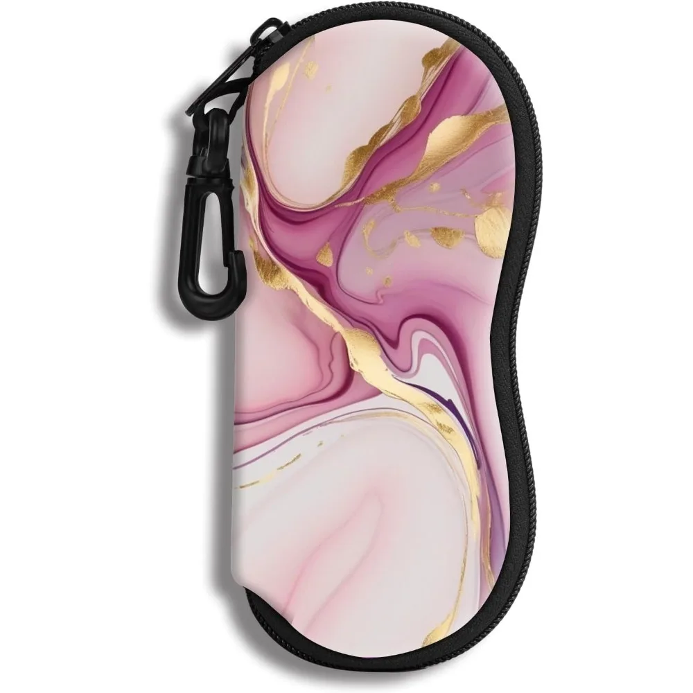 

Sunglasses Soft Case Ultra Light Neoprene Zipper Eyeglass Case With Belt Clip