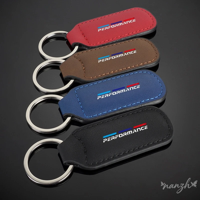 

Car Logo Key Chian Leather Keychain Rings Gift For BMW E91 E92 E60 F10 F30 E39 E36E87 X1 X3 X5 E70 E46 E90 Accessories Keyring