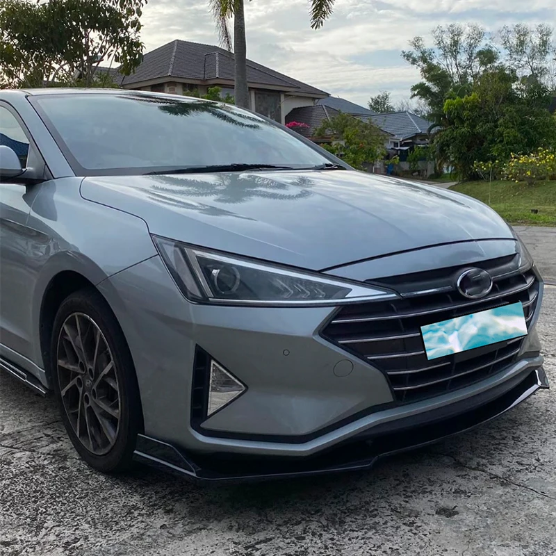 

For Hyundai Elantra 2005-2025 Year Front Diffuser Lip Bumper Splitter Accessories Spoiler Body Kit