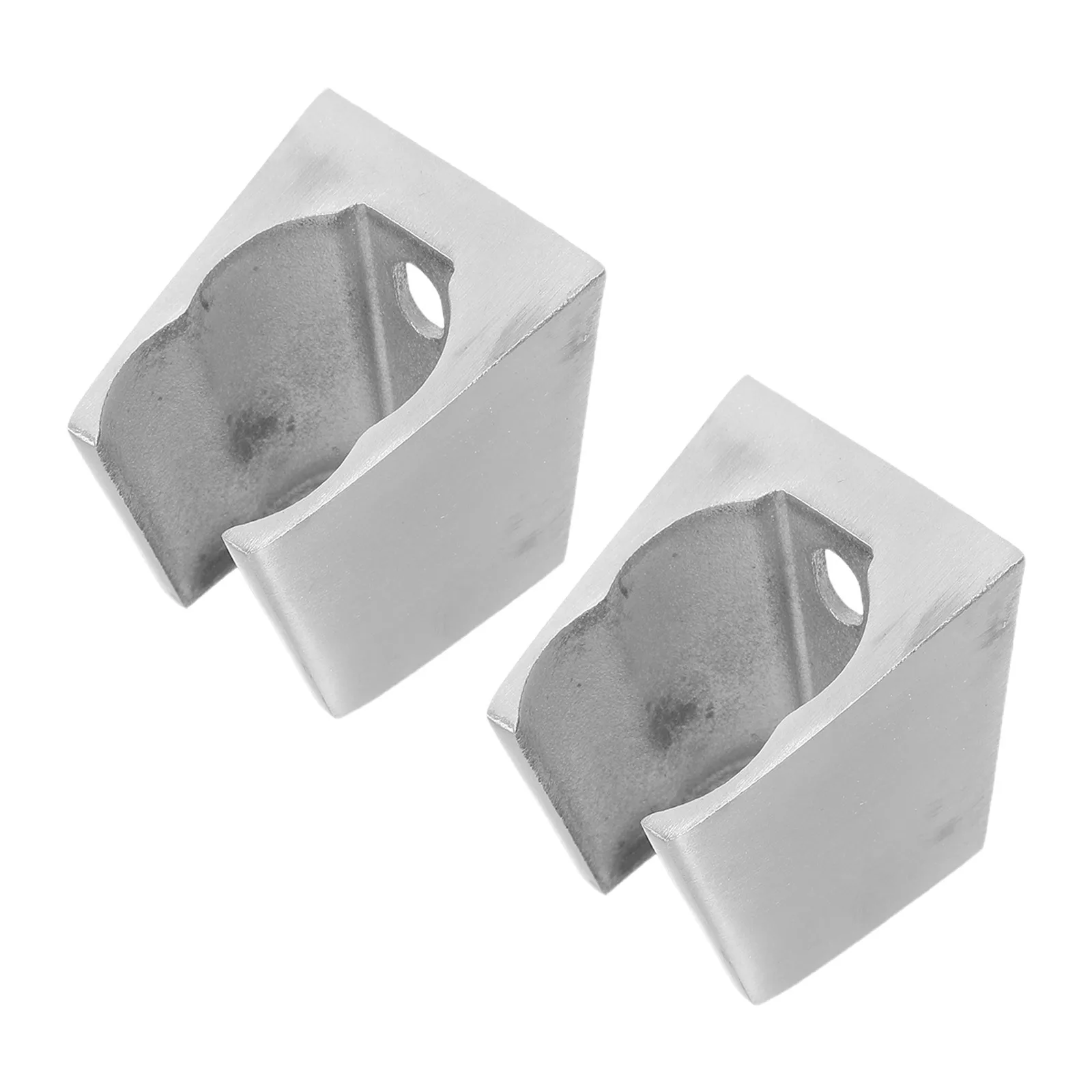 

2Pcs Shower Hand Held Holder Stainless Steel Wall Mounted Shower Head Holder Durable Rustproof Bathroom Organizer Bracket