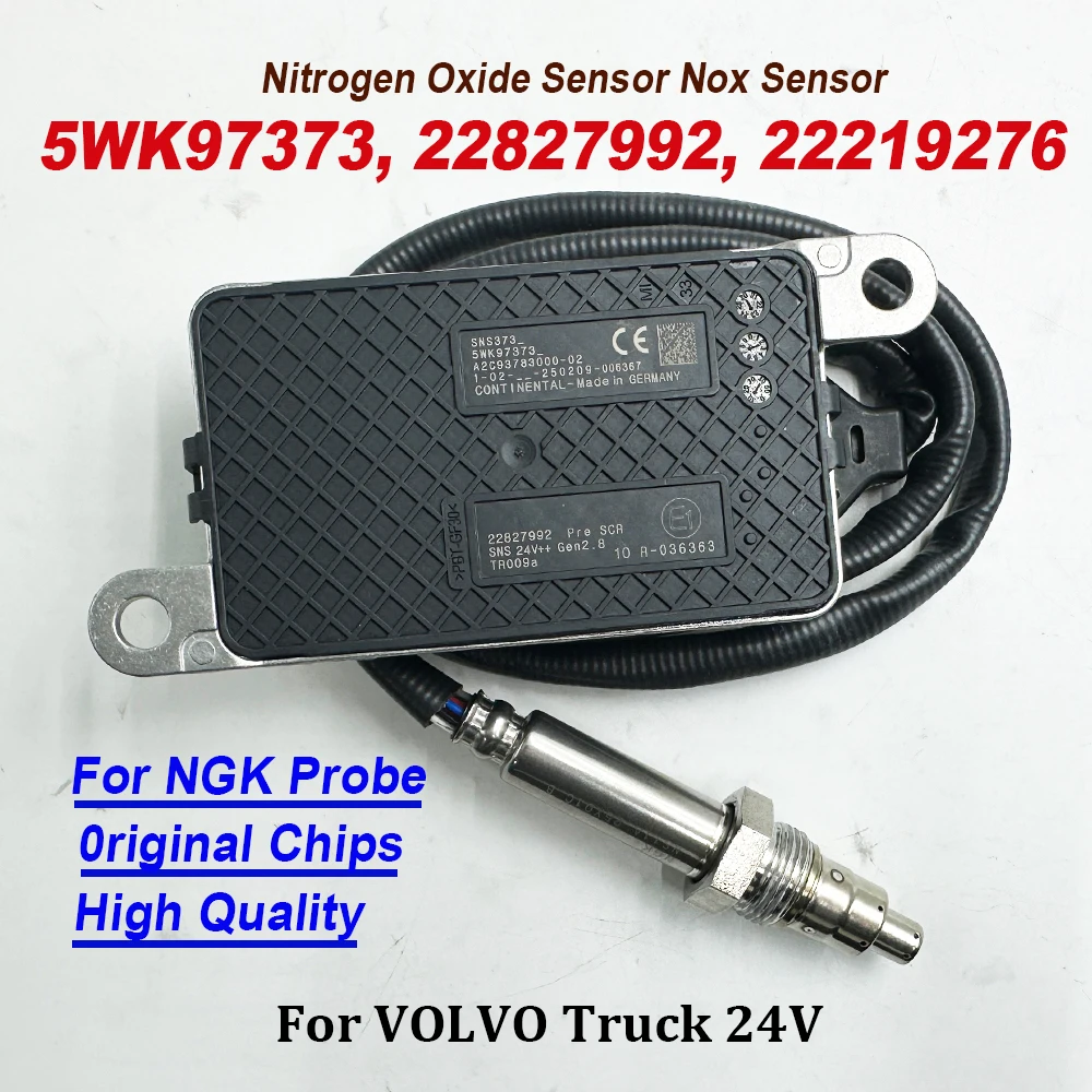 

22827992 5WK97373 22219276 High Quality Chip NOX Sensor 021558128 21531797 22219581 022315986 For NGK Probe For Volvo Truck Part