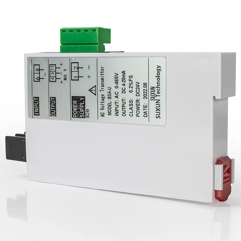 AC Voltage Transducer 0-100V 0-200V 0-300V 0-1000V DC24V Voltage Converter Voltage Transmitter 4-20mA 0-10V 0-5V 1-5V RS485