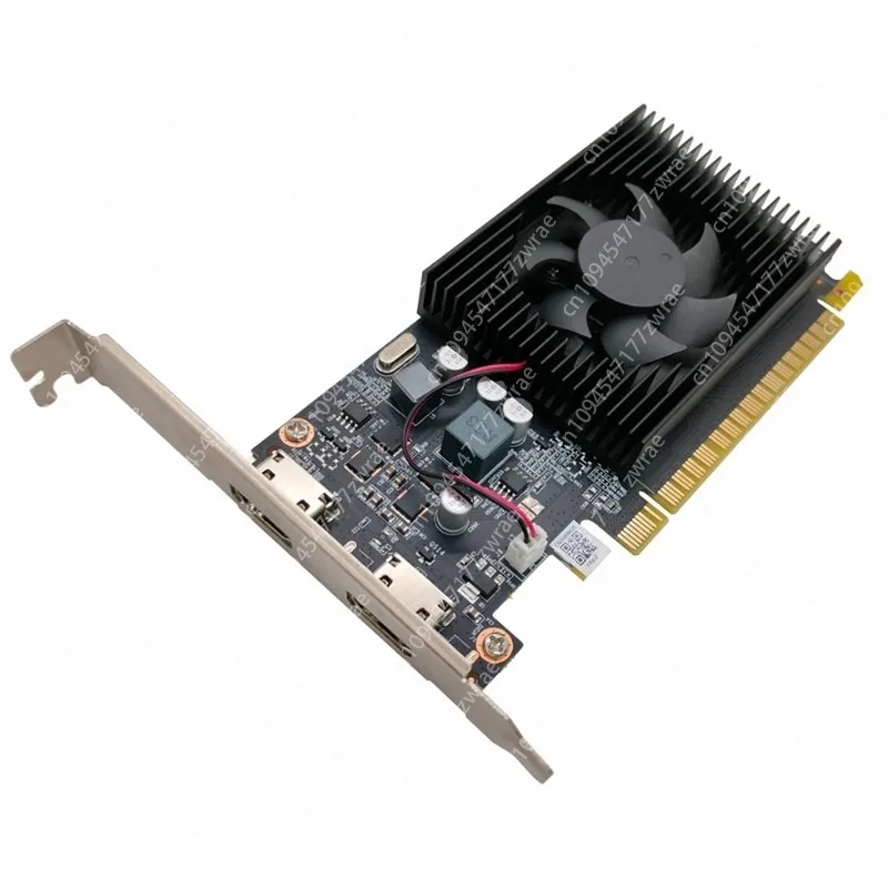 Dual Port Output, Dual HDMI High Definition Output Graphics Card GT730 2G D3 Support Split Screen, Copy Display