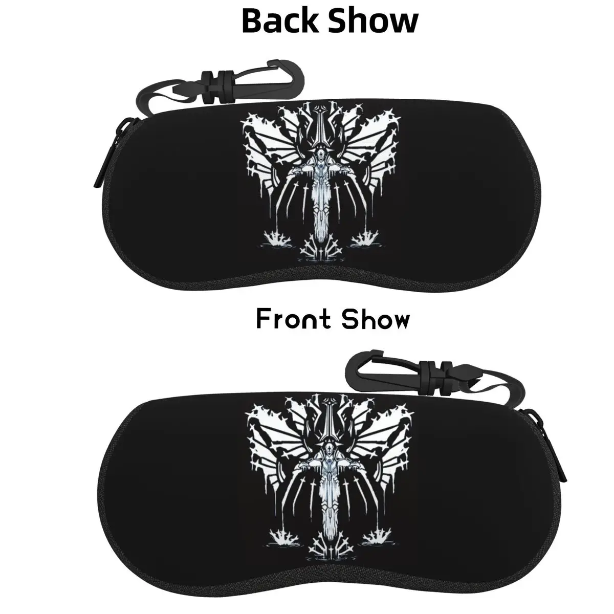 

Ultrakill Game Shell Glasses Case Portable Sunglasses Box Women Men Soft Eyeglass Bag Pouch