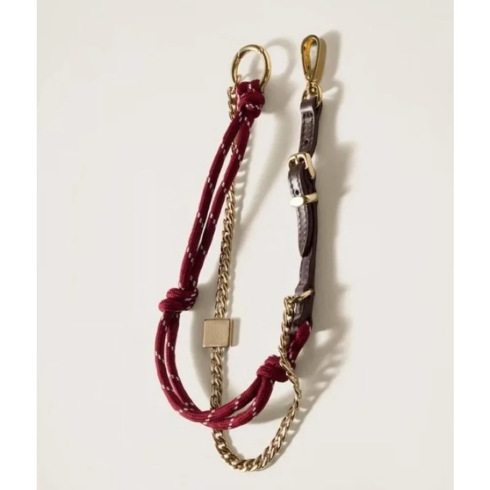 نقية المنسوجة يدويا حبل قلادة سوار قلادة جديد م اكسسوارات حقيبة قلادة سيارة قلادة الحلي الراقية الفاخرة هدية عيد