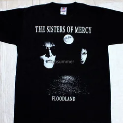 Sisters Of Mercy Floodlands Gothic Rock Post Punk 1977 S Xxl New Black T Shirt