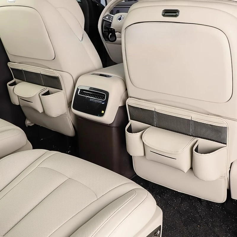 

Для DENZA N9 2025 Многофункциональное сиденье с защитой от ударов, второй ряд, задняя часть сиденья, ящик для хранения салфеток, аксессуары для украшения интерьера