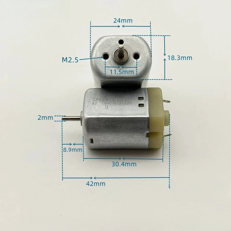 Special Motor for Electric Grinder F280-16210 DC Motor 12V18V Hand-held Electric Grinding Pen Engraving Tool Polishing Pen Motor
