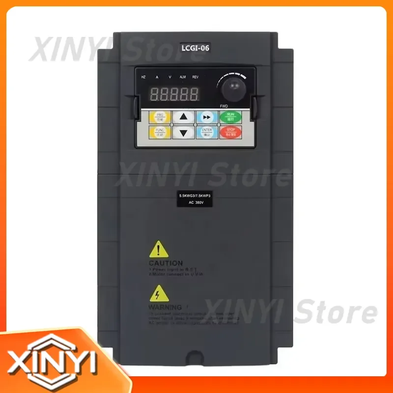 AC Motor Drive Frequency Inverter Three Phase 380V 5.5KW VFD Vector Control Inverter
