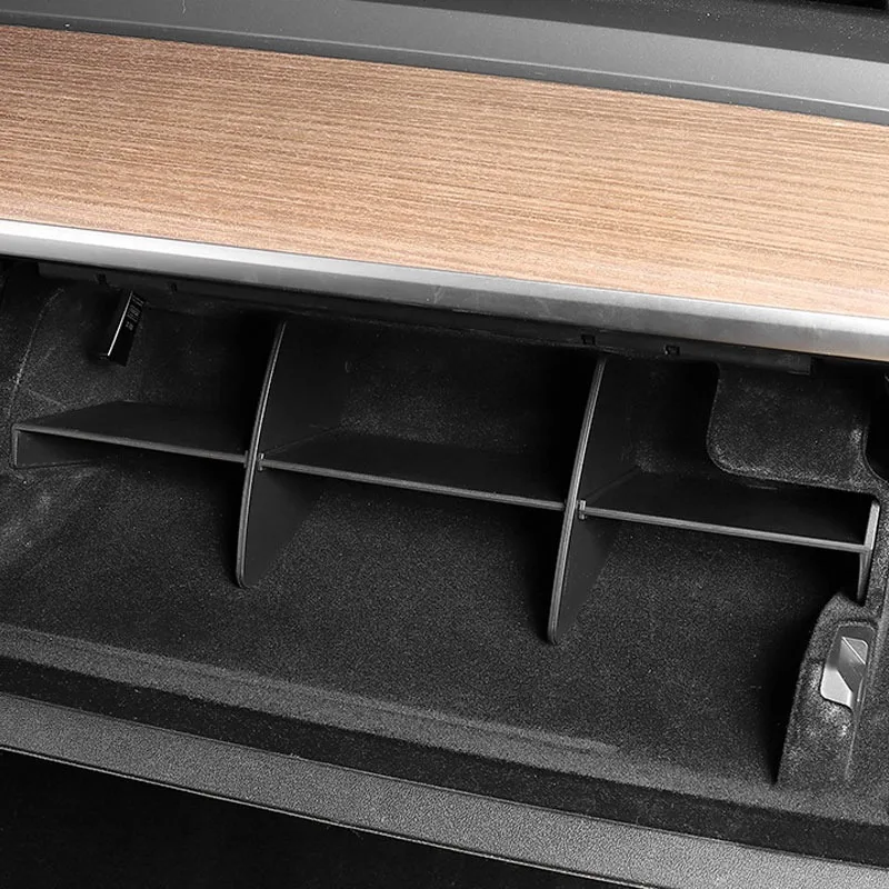 Car Glove Box Organizer Compatible with 2016-2021 Tesla Model 3 Model Y Glove Compartment Organizer Center Console Storage Tray