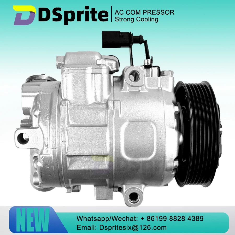 A/C AC Air Conditioning Compressor for Volkswagen GOLF IV LUPO J-ETTA IV BORA 6Q0820803HX 6Q0820808B 6Q0820803J  6Q0820803G