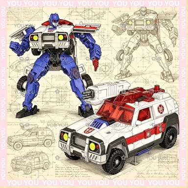 

В наличии: Трансформирующиеся игрушки Hasbro Age of The Primes, модель робота-трансформера Red Alert, коллекционные фигурки, игрушки-подарки