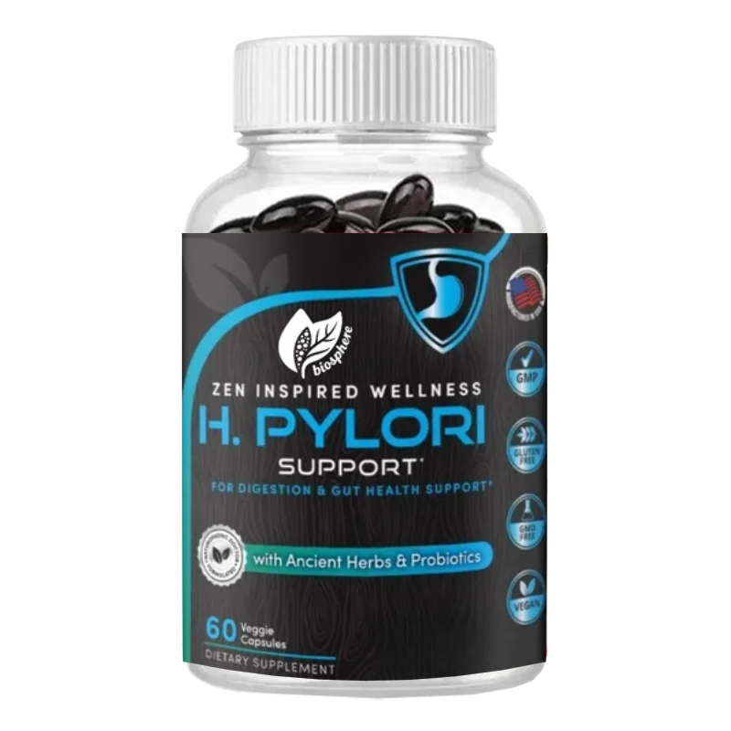 H. Helicobacter Pylori Reuteri Probiotic Containing Frankincense Gum for Digestion and Gastrointestinal Health -60 Capsules
