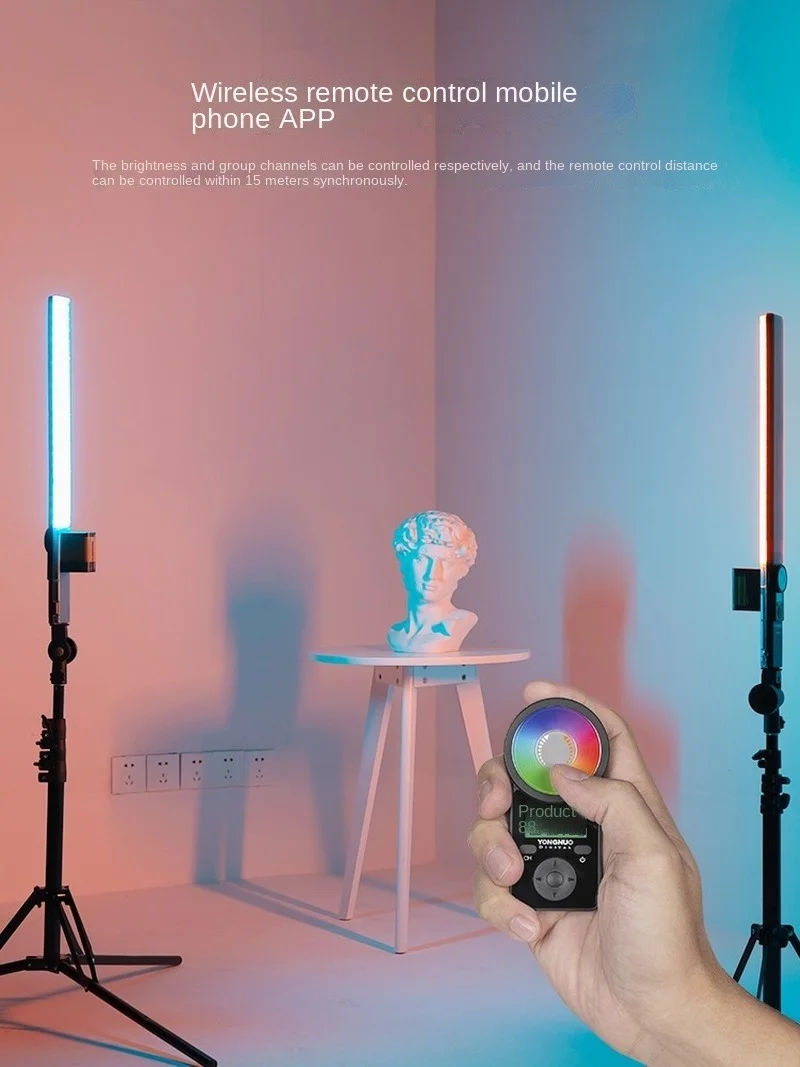 Led Yongnuo YN360 III LED Light Handheld RGB Light แบบพกพาภายนอกยิงวิดีโอแสงถ่ายภาพ