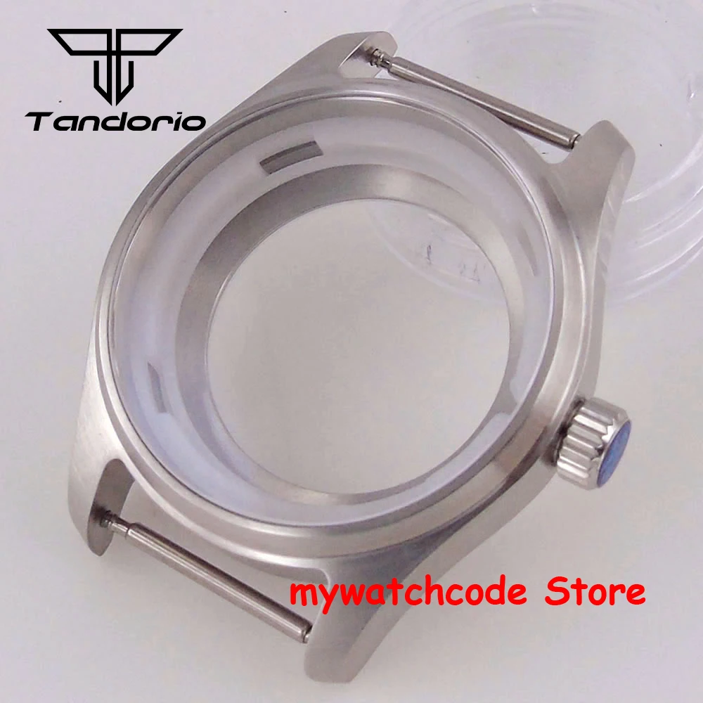 Pilot Style Watch Case Sapphire Glass 20ATM 39mm Diver Dial Needles Set fit NH35 NH36 Miyota 8215 ETA2824 PT5000 Movt Watch Part - view 6