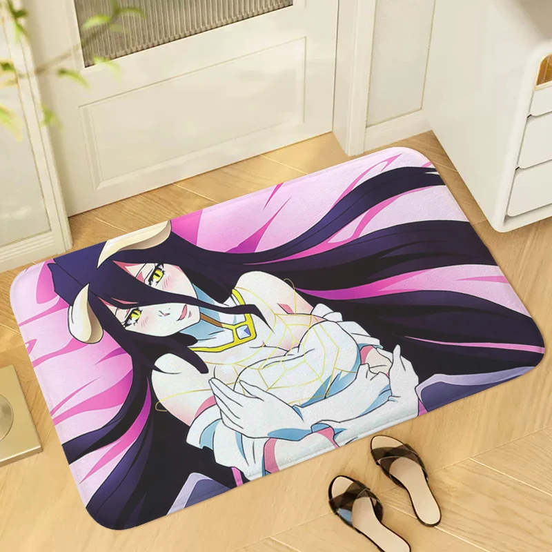 

Room Floor Carpet Albedo Overlord Kitchen Hallway Foot Mat Entrance Door Doormat Home Bathroom Bedroom Rug Slip-resistant