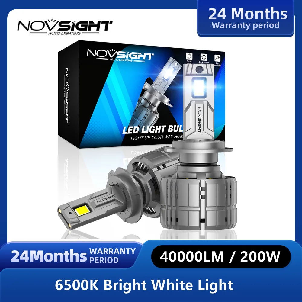 

Novsight H7 LED Headlight H4 LED Lights For Car LED H11 9005 HB3 9006 HB4 9012 6500K 40000LM 200W 12V LED Auto Fog Light Bulbs