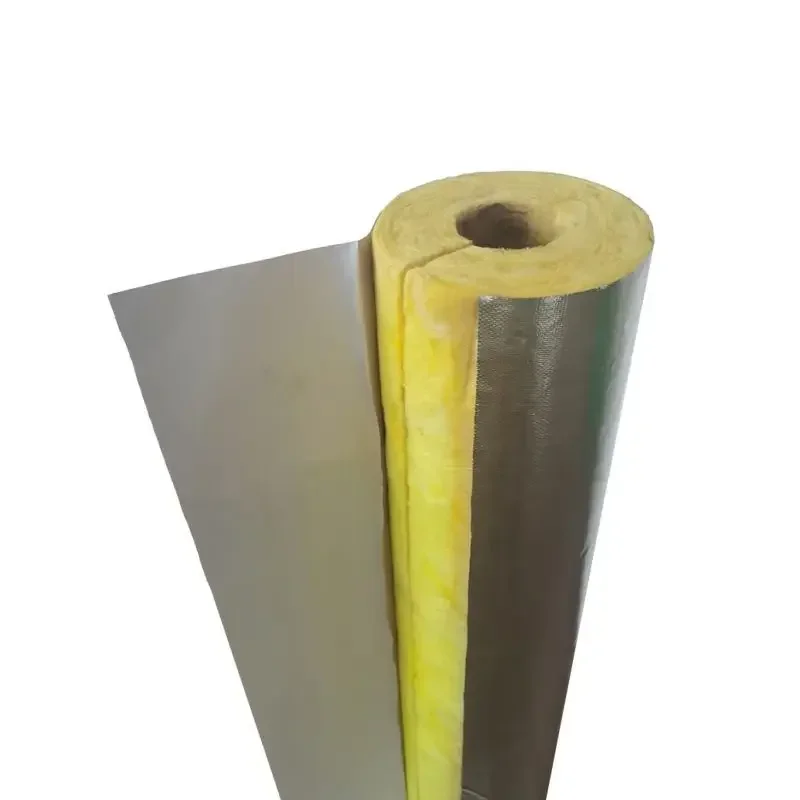 self-adhesive aluminum foil pipe, fireproof, high-temperature resistance, steam pipeline, thermal insulation