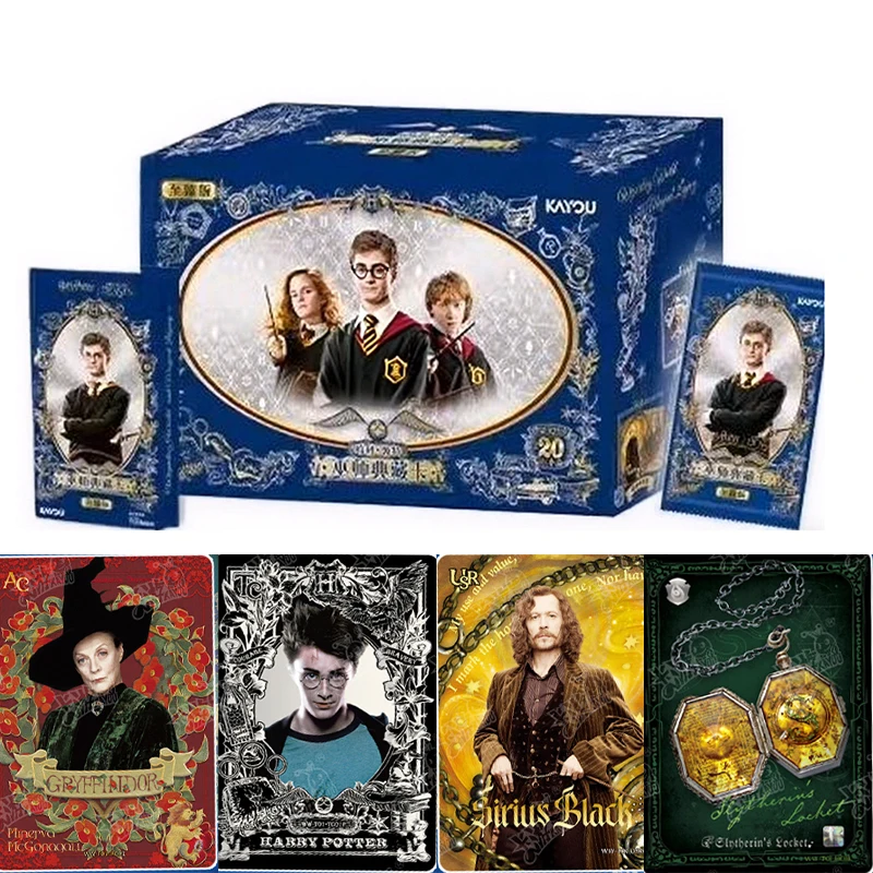 

KAYOU оригинальные карты Гарри Поттера, Ultimate Edition, коллекция волшебников, коробка для карт, TCG, аниме, периферийные игрушки, подарки