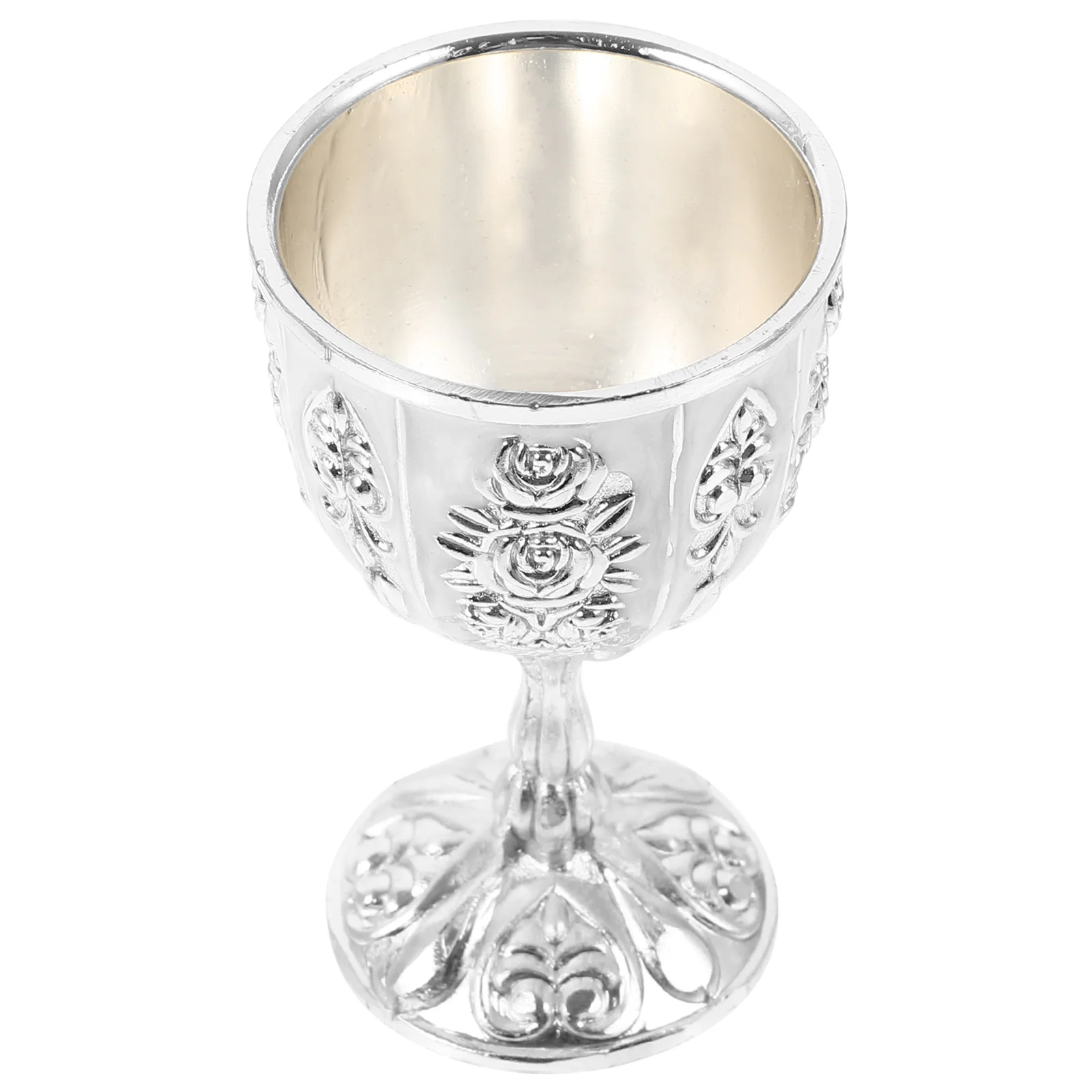 European High-end Glass Retro Style Cup Collection Zinc Alloy Adorn Aunglasses