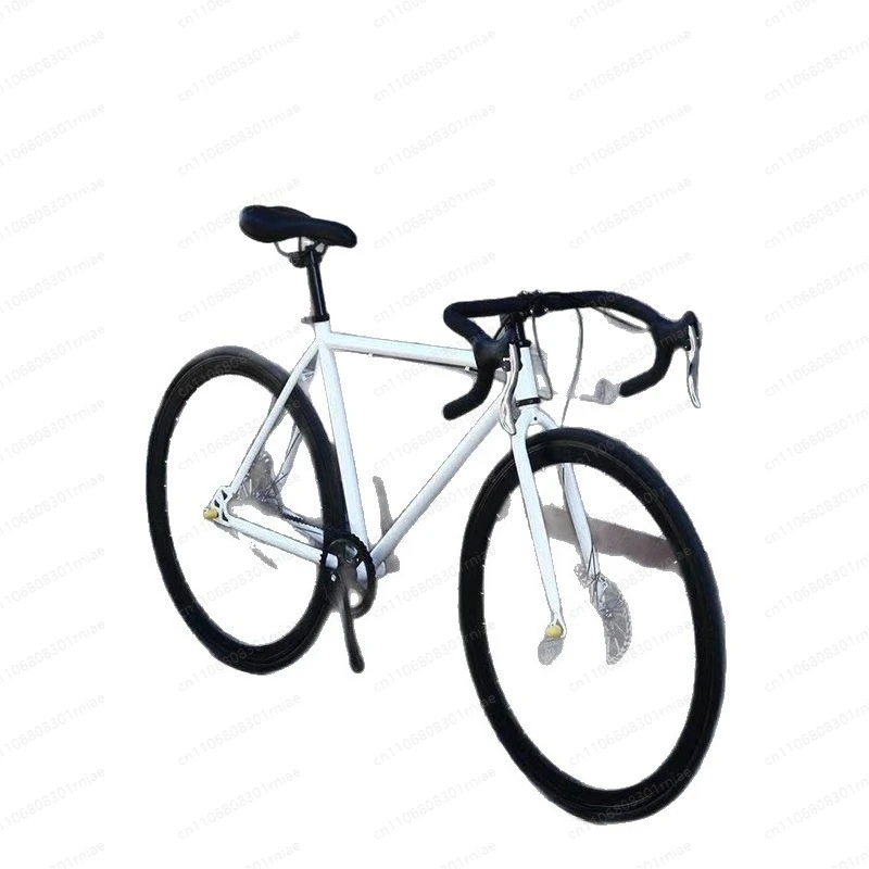 Road bicycle High carbon steel Highway ultra-light disc brake Male adult bicycle sports car 24 inch 26 inch solid tire
