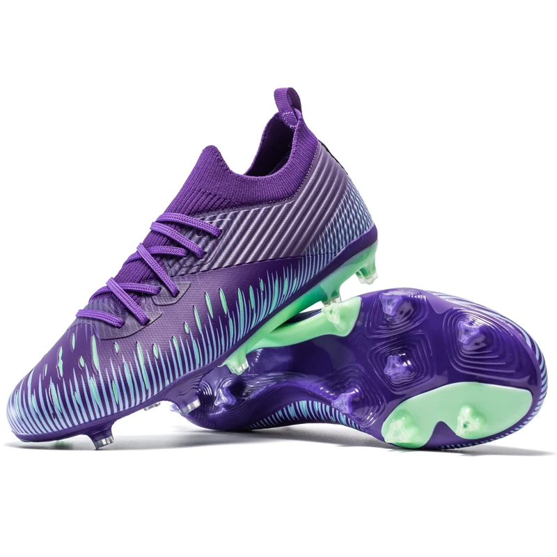 

2025 Football Shoes Long staple professional men's football boots training football shoes neutral sports shoes outdoor ultra lig