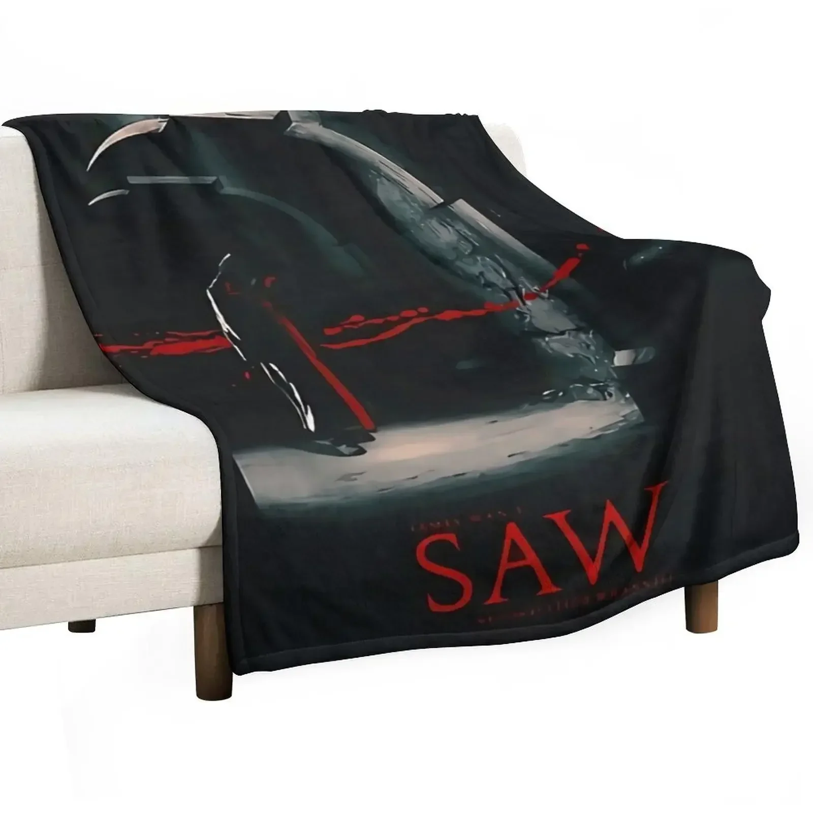 Saw 2004 Movie - Throw Blanket Heavy Comforter cosplay anime manga Blankets