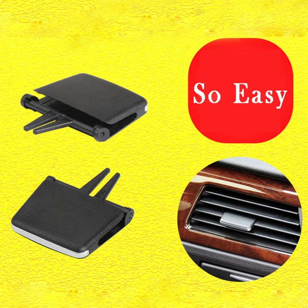 1PC ABSUpgrade A/C Air Conditioning Vent Outlet Tab Clip Repair For  For BMW E90 2005-2012Enhance The Cooling Efficiency Of Your