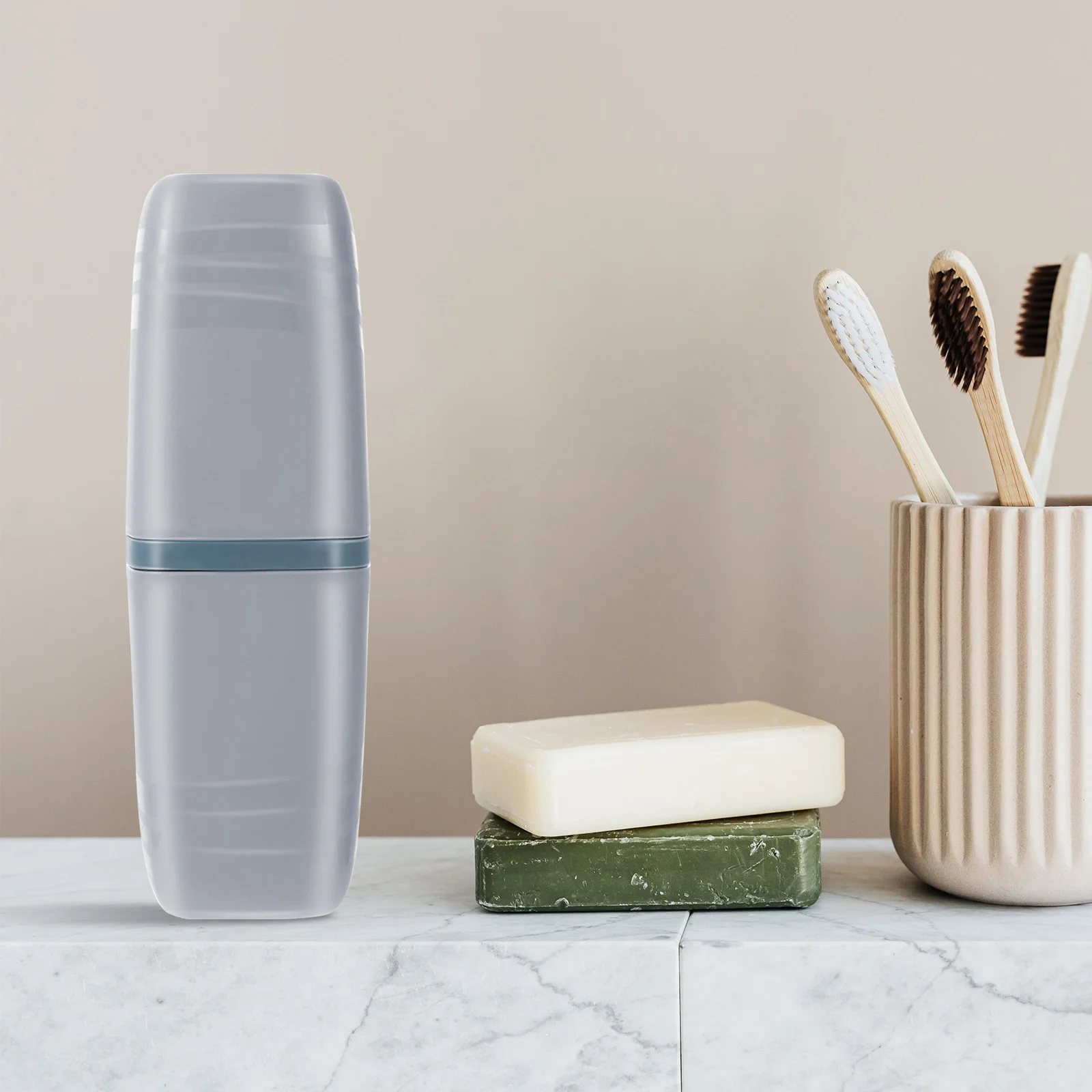 1 шт. портативный чехол для зубной чашки премиум-класса из полипропилена