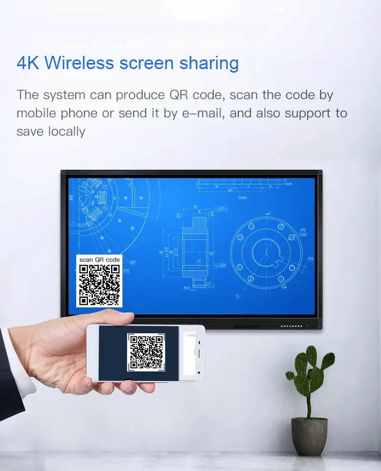 55 65 75 86 Inch Interactive Boards Tanzania Digital Flat Panel Display Teaching Digital Interactive Board Smart Whiteboard