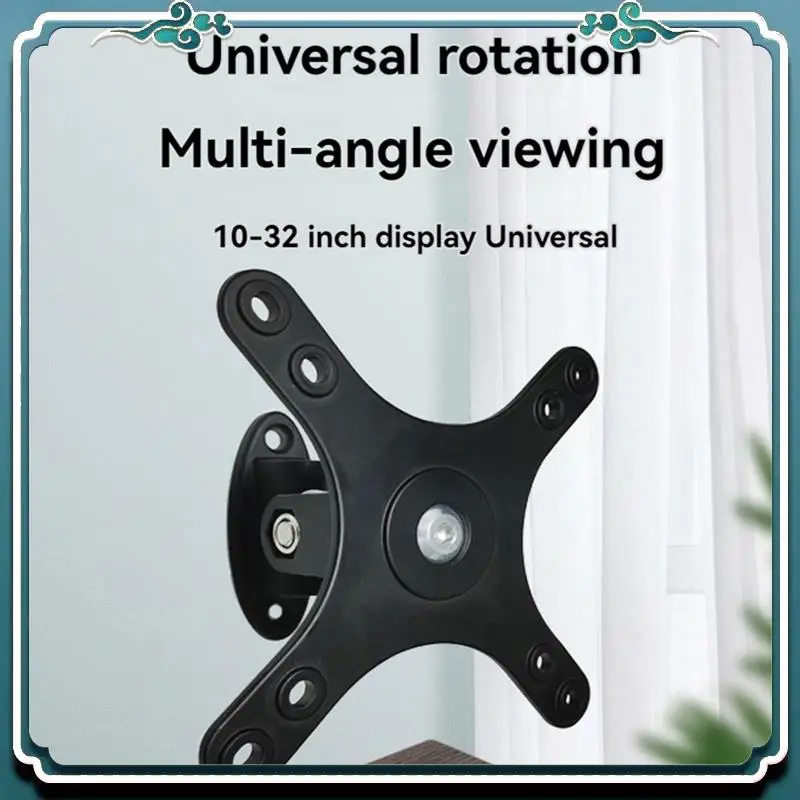 Easy To Use Monitor Mount Stand Wall Mount Arm Hanging Rack, VESA 100X100mm And 75X75mm Support For 10-32 Inch Screen
