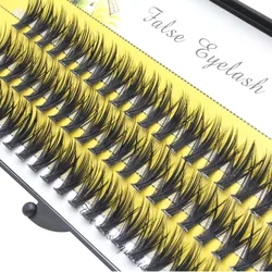 Professional Makeup Individual Cluster EyeLashes Grafting Fake False 40D Mink eyelash extension individual eyelash bunche 60pcs